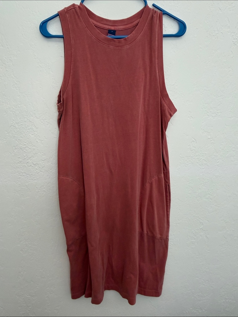 (!!) Old Navy Pink Tank Midi Dress